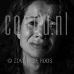 13-07-2004 Frederique Huydts at studio in Amsterdam on behalf of Schreeuwen project.

[keywords]Black and White Image, Headshot[/keywords]